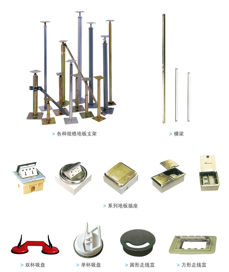 支架、配件系统
